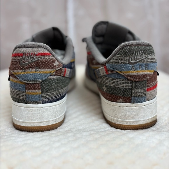 Nike Airforce 1 Pendleton Collaboration Sneakers Men’s 9.5 - Picture 3 of 13